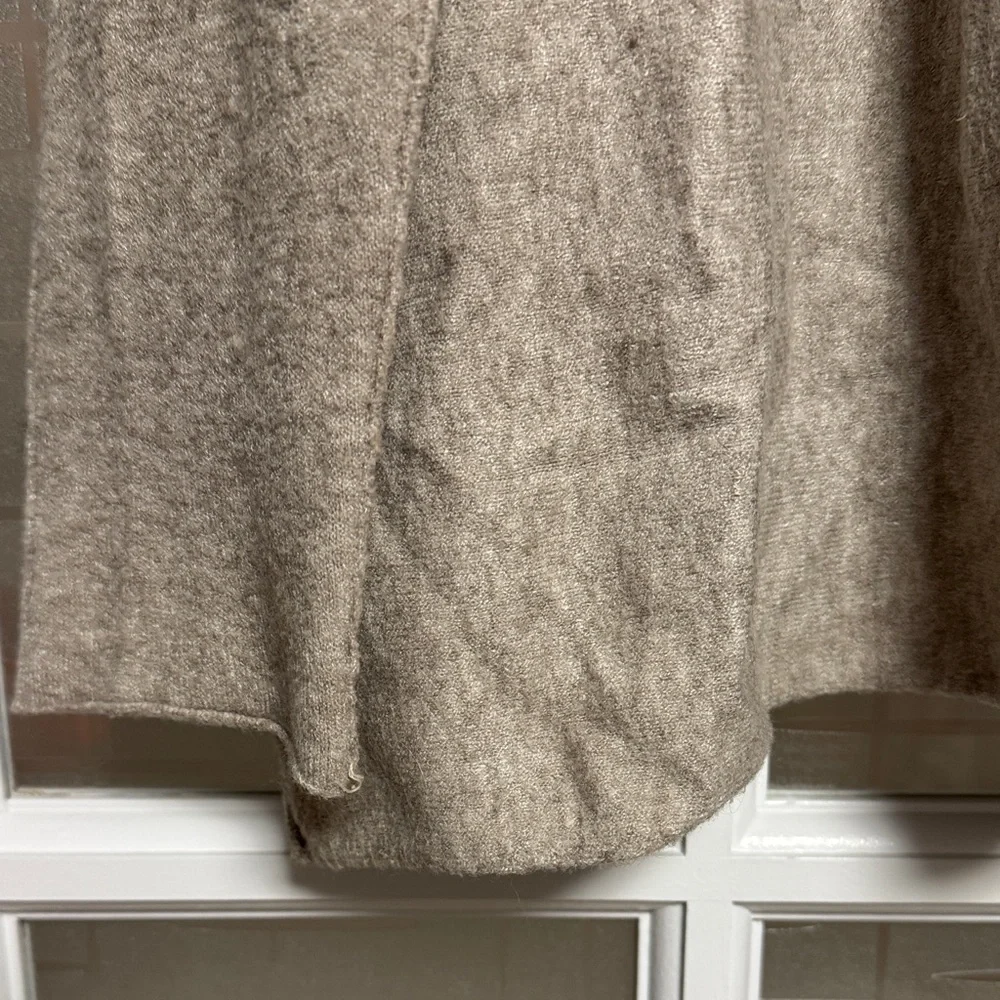 Star Embellished Beige Sweater